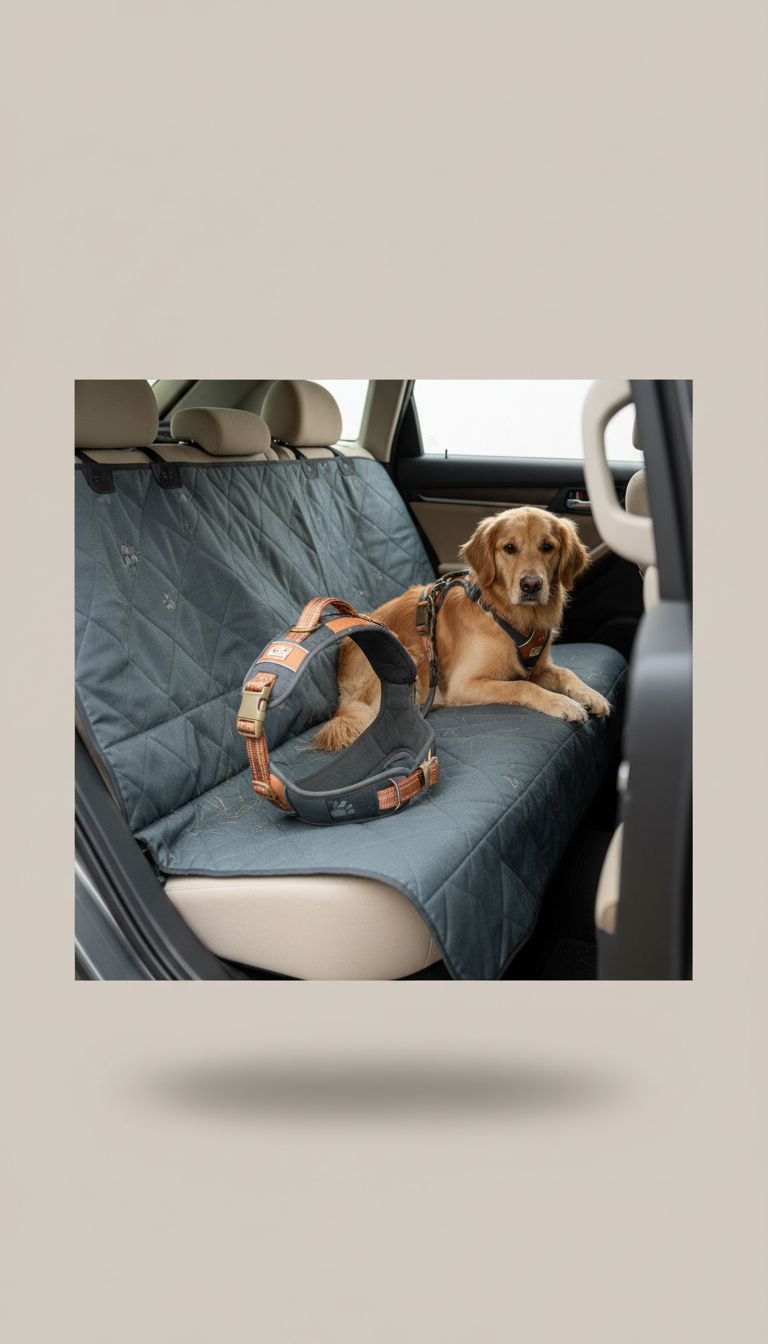 Adjustable dog harness with padded chest plate
